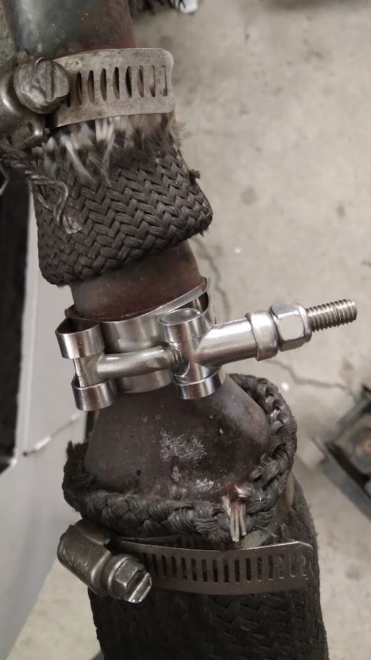 Collier de serrage pour silencieux - Inox