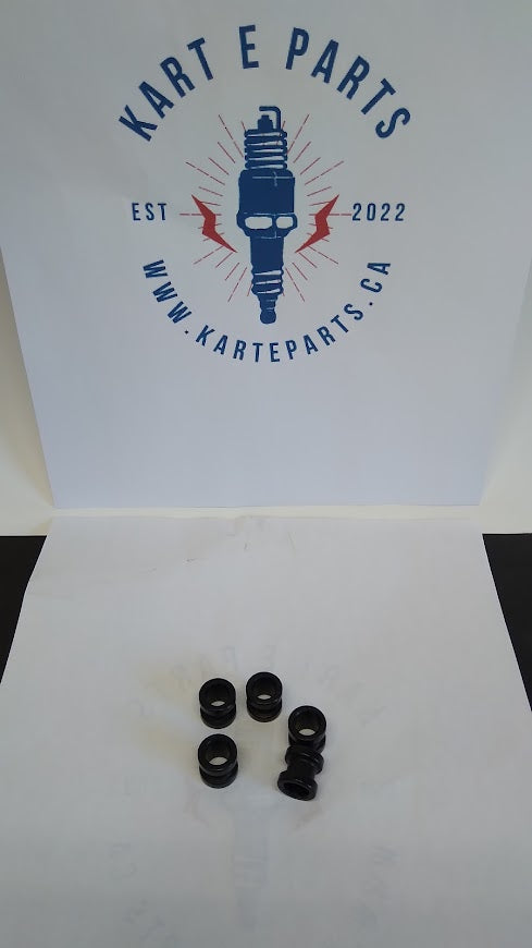 Fuel Line Support Ring with 9mm Hole - Black