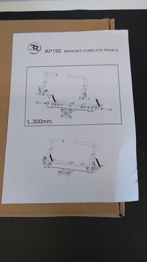 Adjustable Mini Kart Pedal Kit