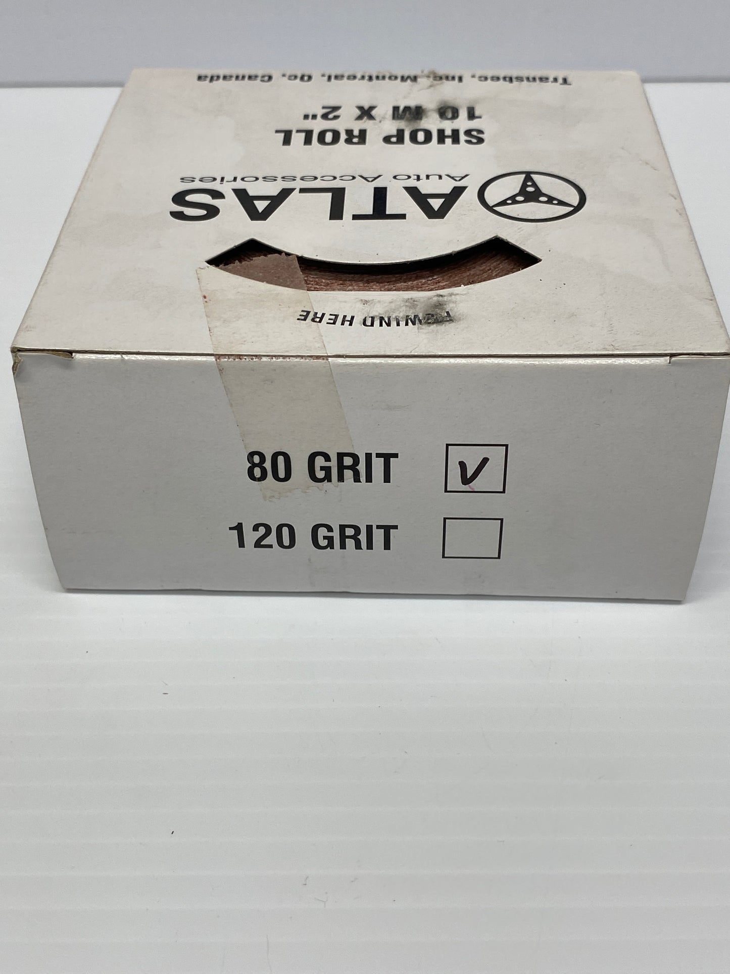 Emery Sandpaper - 30 Foot Roll-80 or 120 grit