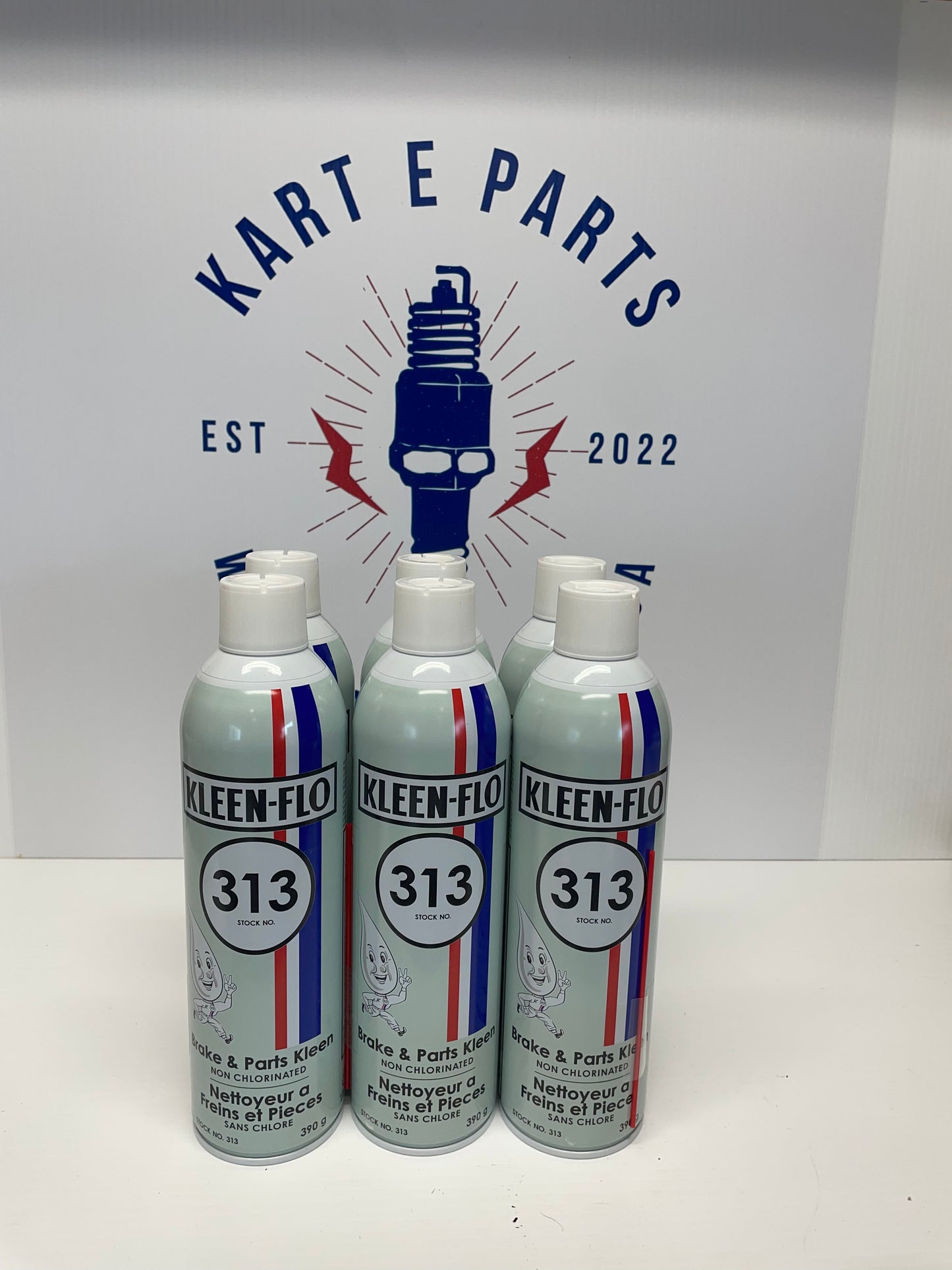 Kleen Flo Brake and Parts Cleaner see shipping note! kartEparts
